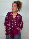 Polkadot blouse