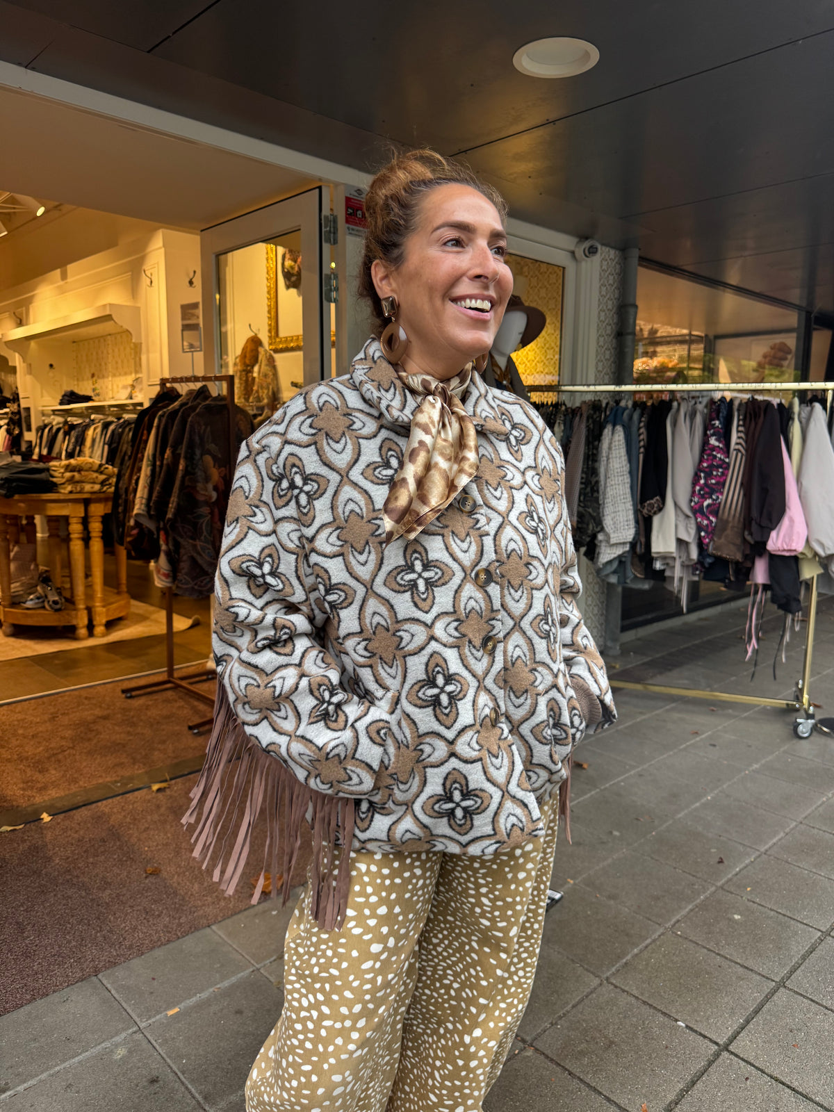 Franje wooly jacket