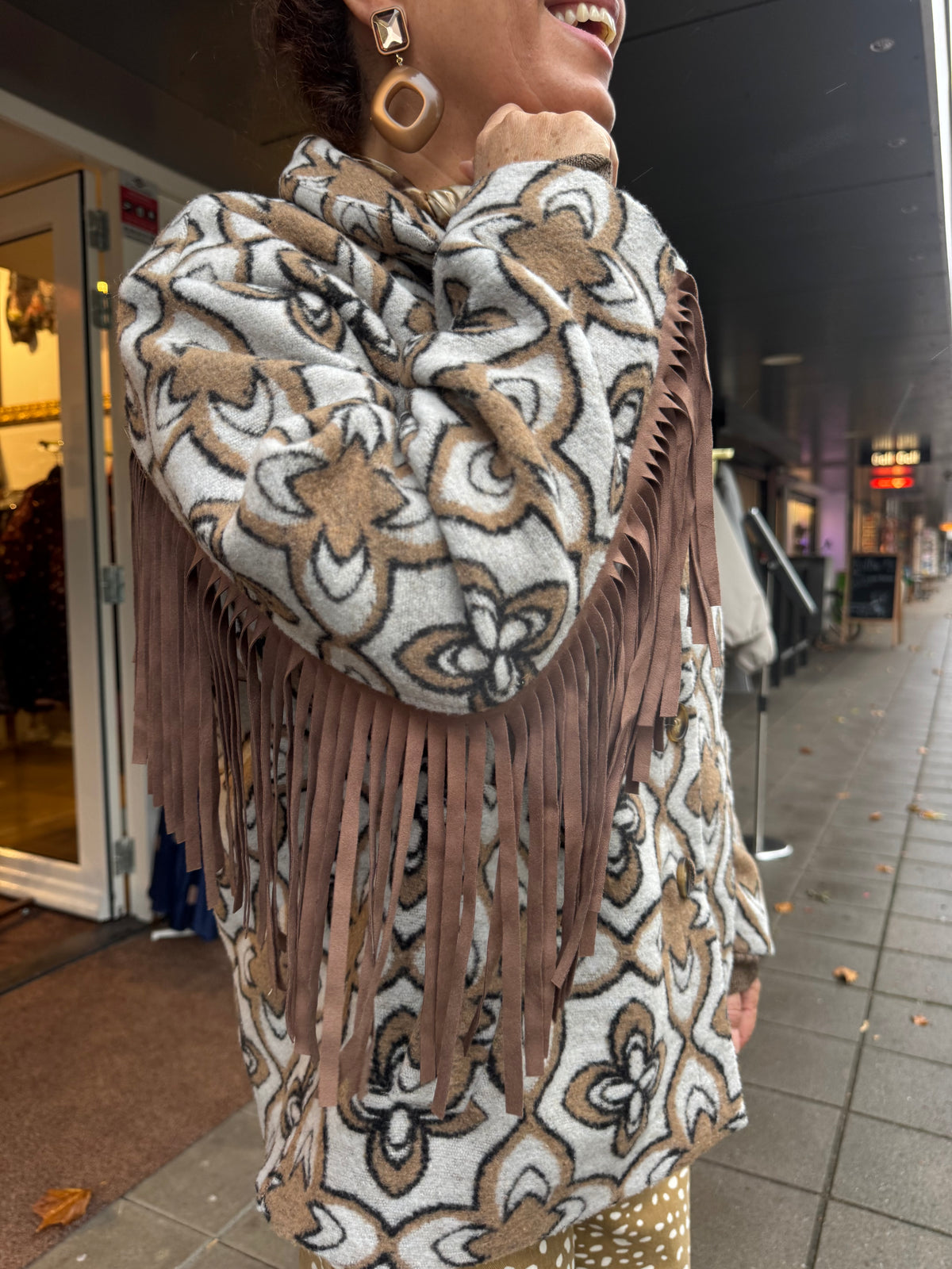 Franje wooly jacket